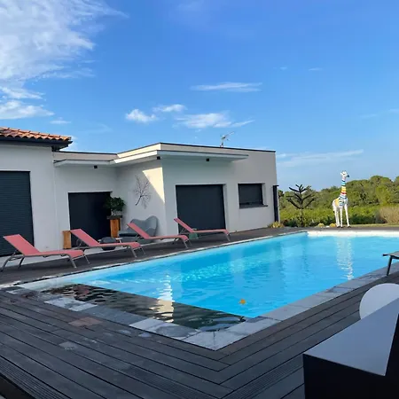 Casa Albera Contemporaine Piscine Vue Montagne